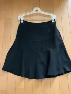 黒 フレアスカート 13号