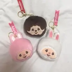 モンチッチフェイスぬいぐるみ　セット　チムたん　ガチャガチャ