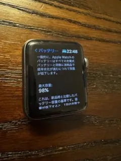 Apple Watch 3 GPS スペースグレイ　アルミ　本体とバンドのみ