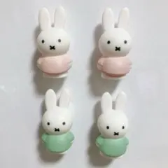 ミッフィー　ナインチェ　マグネット　マスコット　パステルカラー