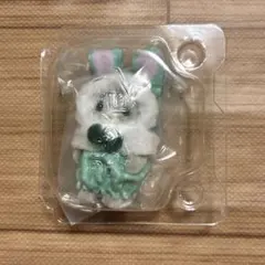 シルバニア　くじ　ウサギコスチューム　わたウサギ　赤ちゃん　緑色　40周年