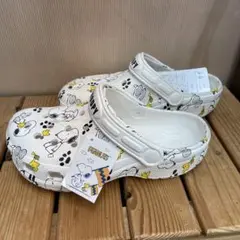 Sサイズスヌーピー軽量EVAサンダル定価3900円+税ホワイトのサムネイル