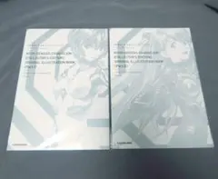 愛蔵版 新世紀エヴァンゲリオン 付属 イラスト集 Part. Ⅰ. Ⅱ