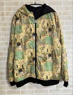 graniph GUSTAV KLIMTリバーシブル ジャケット 総柄 M