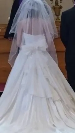 ウエディングドレス ベール