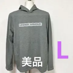 UNDER ARMOUR プルオーバーパーカー メンズ 薄手 Lサイズ