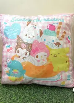 【新品タグ付】サンリオキャラクターズ クッション クロミ マイメロ ポチャッコ