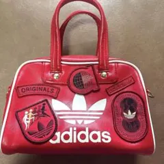 adidas originalsミニボウリングバッグ　ショルダーバッグ