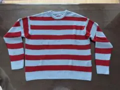 ZARA ニット　メンズ　ボーダー