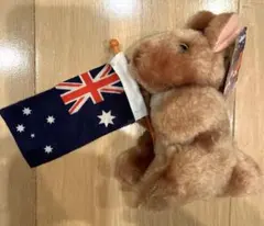 【新品】タグ付き オーストラリア カンガルー ぬいぐるみ