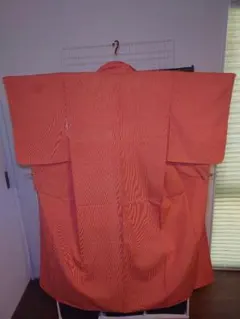 美品　洗える着物　小紋　袷　小さめsizeのサムネイル