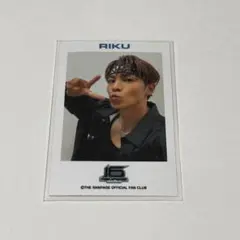 RIKU 16 NEXT ROUND チェキ風フォトカード ランペ 青山陸