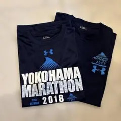 ヨコハママラソン　Tシャツ　アンダーアーマー