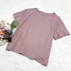 【ジーユー】コットンカラーラウンジセット(半袖) セットパンツ別売 L ○のサムネイル