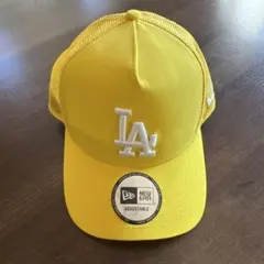 NEW ERA イエロートラッカーキャップ MLサイズ