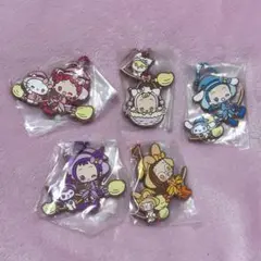 おジャ魔女どれみ サンリオ　ラバーマスコット5個セット
