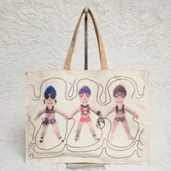 MARNI マルニ キャンバス プリント トートバッグ アイボリーのサムネイル