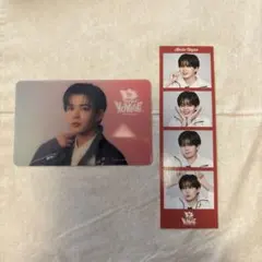 なにわ男子 長尾謙杜 BONBONVOYAGE クリアソロカード フォトカード