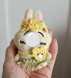 ちいかわ お座りぬいぐるみガチャ用 フラダンス衣装ピンク ぬい服