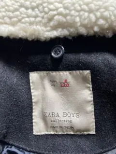 ZARA BOYS ウールコート 8 (128cm) 黒