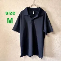 glimmer メンズ ポロシャツ 半袖 ネイビー Mサイズ 作業着 作業服のサムネイル