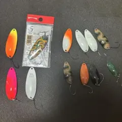 ウォーターランド　アルミン　シマノ　ロールスイマー36枚セット ワレット付き ウォーターランド アルミン シマノ ロールスイマー36枚セット ワレット付き