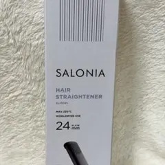 SALONIA ヘアストレートナー SL-004S