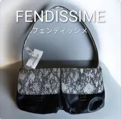 タグ付き【FENDISSIME】パイソン柄 革 レザー 80・90年代 イタリアのサムネイル