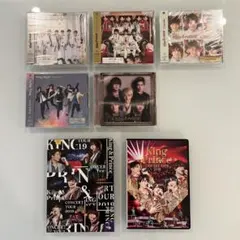 【まとめ売り★新品含む】King&prince CD DVD ７枚セット