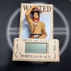 ONEPIECE エース 目覚まし時計 ワンピース センサー　動作確認済み