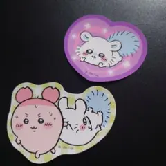 ちいかわ　ダイカットステッカー5 モモンガ　カニちゃん　古本屋