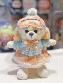 上海ディズニー　スノーマン　クッキーアン　ぬいぐるみキーホルダー