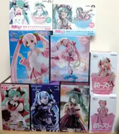 初音ミク フィギュア まとめ売り 11点セット 雪ミク 桜ミク クロミなど