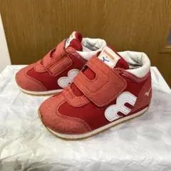 ミキハウス　スニーカー　13.5／レッド