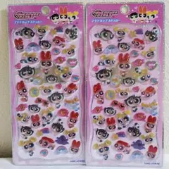 2個セット ボンボンドロップシール　プチドロップシール　パワーパフガールズ