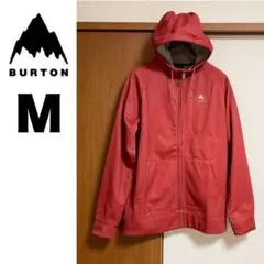 【美品】 BURTON CROWN BNDD FZ 撥水パーカー M フーディー