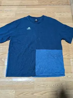 New Balance Tシャツ ネイビー Lサイズ　格安！のサムネイル