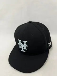 【NEW ERA】ニューヨーク・メッツ　ベースボールキャップ　ブラック