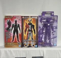 【3点セット】仮面ライダー★BIGサイズソフビフィギュア★ゼッツ セイバー ガウ