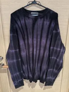 UNUSED /アンユーズド /Tie dye thermal TEE