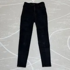 ウルトラストレッチスキニージーンズ ブラック 61