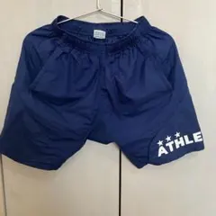 ATHLETA ネイビー ハーフパンツ S