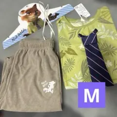 新品⭐️ズートピア なりきりニック パイル上下セット MハロウィンOK