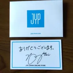 TWICE JYP JAPAN ONLINE STORE 特典カード　ジヒョ