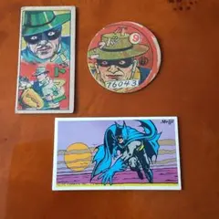 レア・美品】カゴメ玩具バットマンめんこ 昭和めんこ メンコ 面子