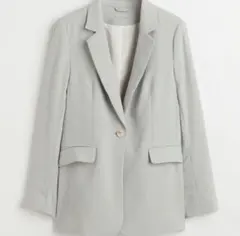 H&M シングルボタン ジャケットエイチアンドエム ミントグリーン ブレザー