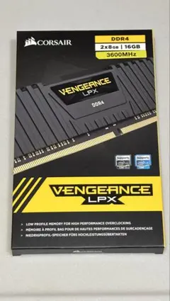 CORSAIR DDR4 3600MHz VENGEANCE LPX 16GB
