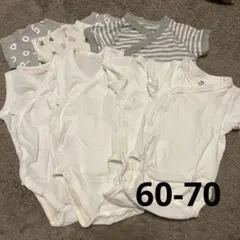 肌着　60-70サイズ　セット売り　半袖/タンクトップ
