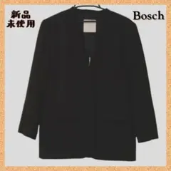 新品】BOSCH ボッシュ ノーカラージャケット ブラック キュプラ混 大きめのサムネイル