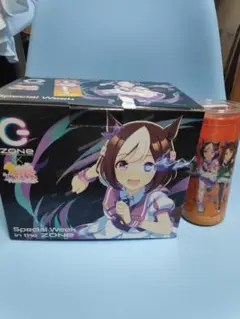 セット割あり】イオン限定　ウマ娘 ZONe スペシャルウィーク 箱＋タオル